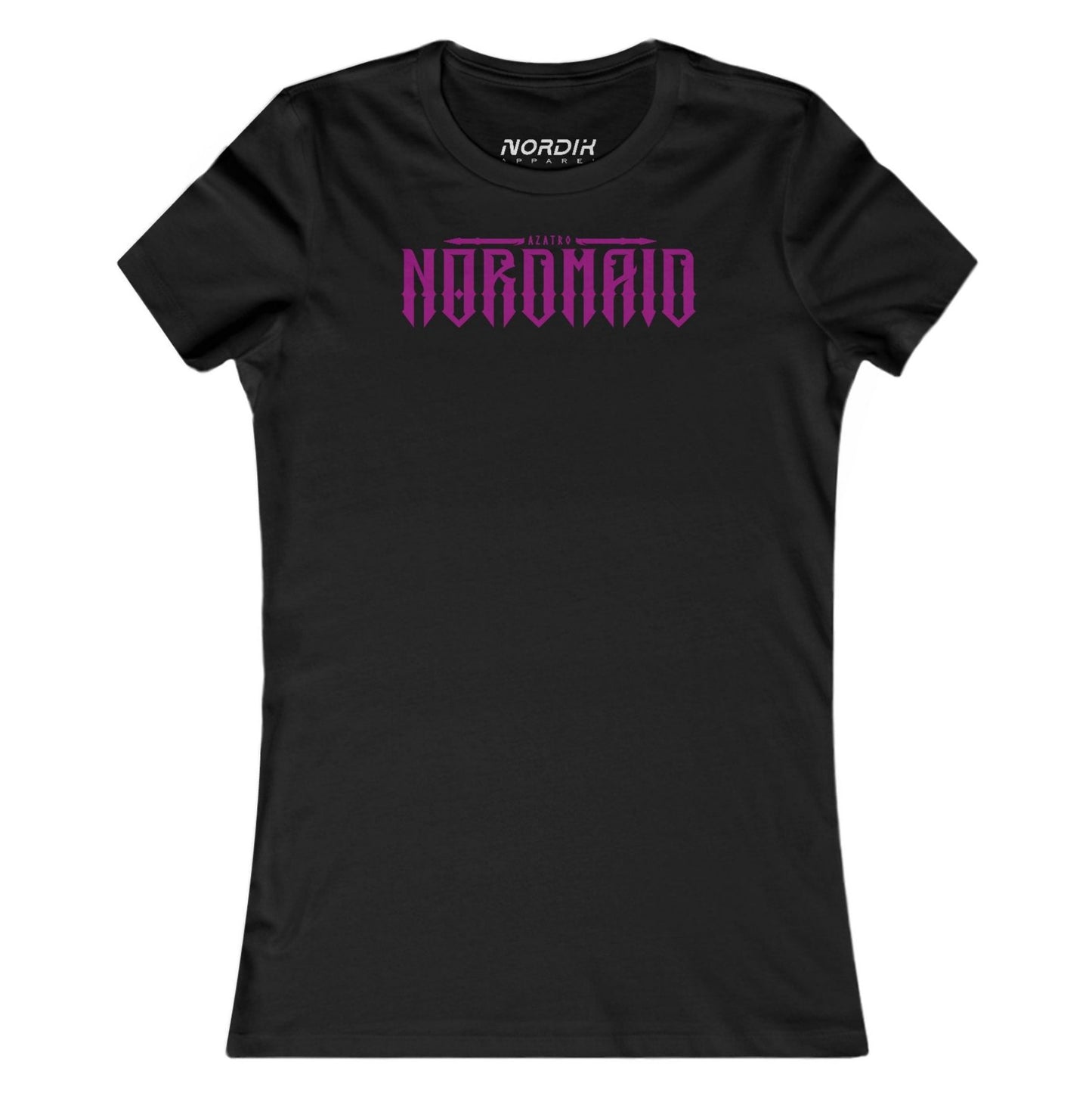 Nordmaid T-Hemd (schwarz /pink)