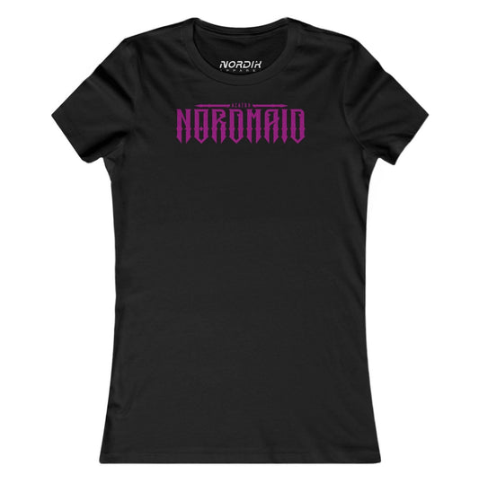 Nordmaid T-Hemd (schwarz /pink)